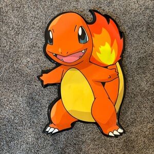 Charmander Pokemon High Gloss Acrylic Wood Wall Art idiotbox limited edition